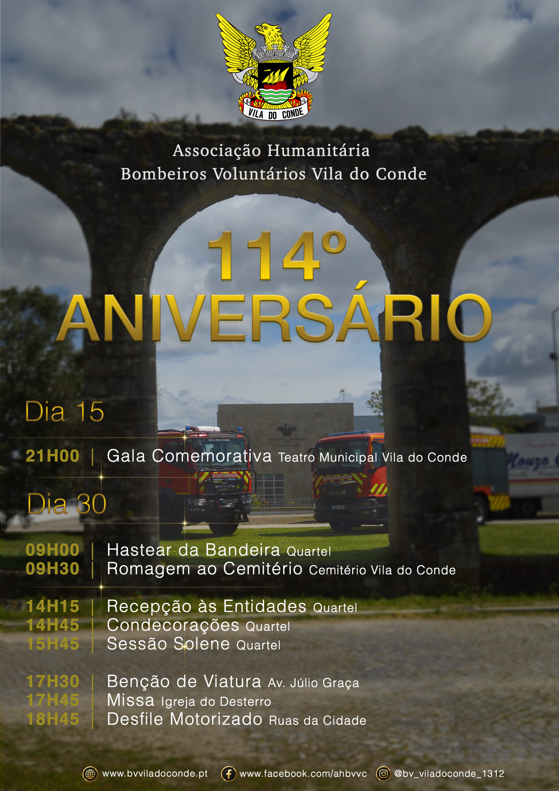 Cartaz do 114º Aniversário