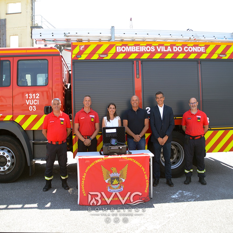 Bombeiros de Vila do Conde reforçam capacidade operacional com nova câmara térmica
